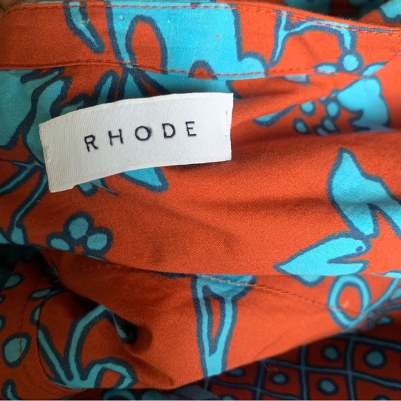 RHODE FLORAL MIDI DRESS - Picture 12 of 13